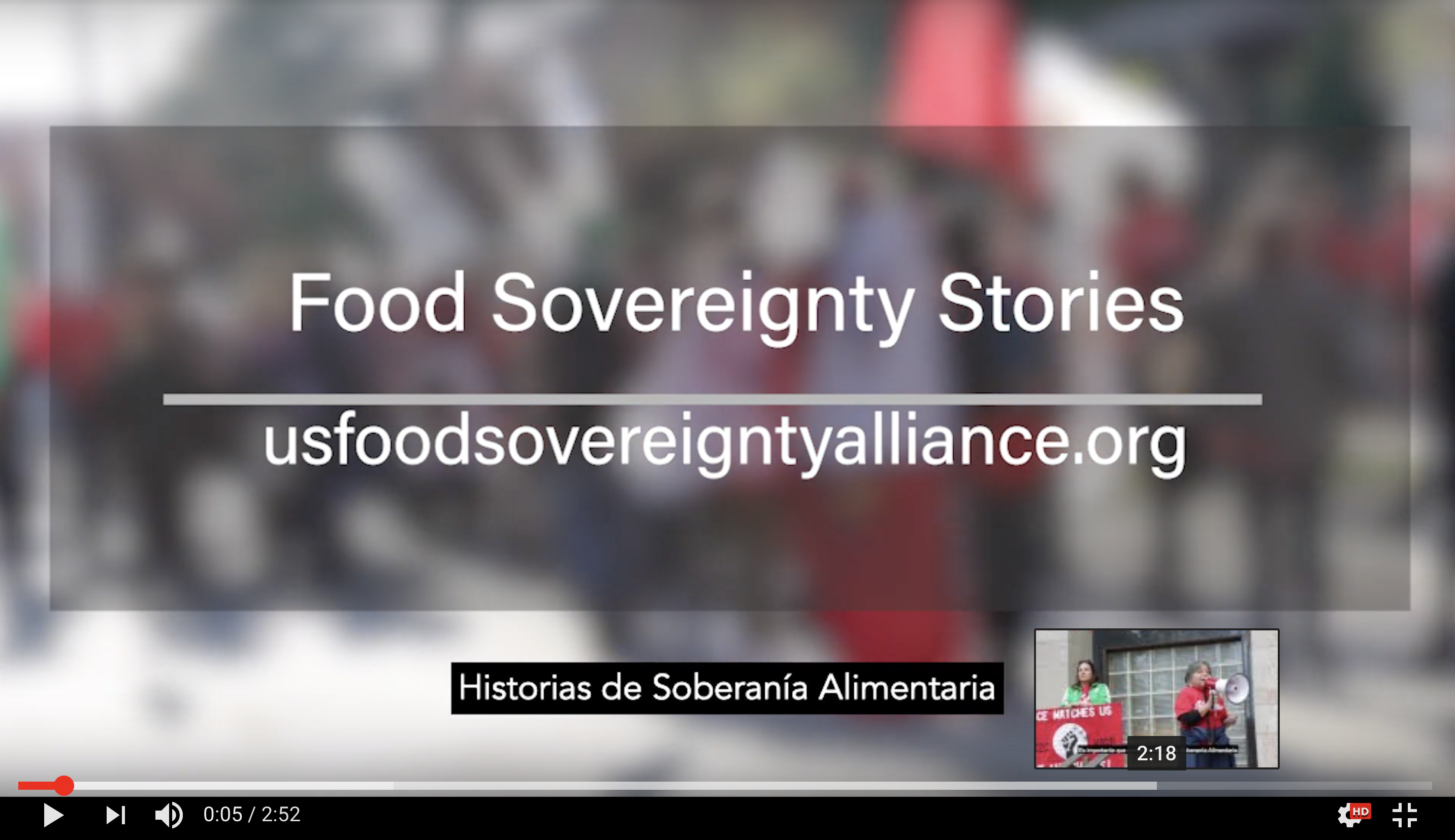 Fighting for a Democratic Food System: From South to North